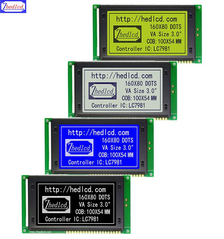 160x80 LCD Module