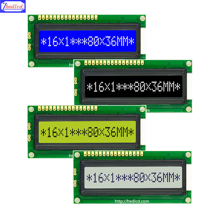 16x1 LCD Module